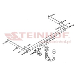 Hak holowniczy wypinany FORD Grand C-max (Steinhof-F-206)