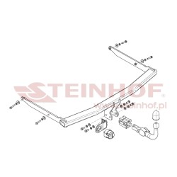 Hak holowniczy wypinany FORD Focus MK III Sedan (Steinhof-F-243)