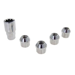 Nakrętki zabezpieczające M12x1,25 mm E, stożek Nakrętki zabezpieczające M12x1,25 mm E, stożek