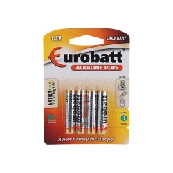 Baterie ALKALINE PLUS LR03 AAA 1.5V, 4 szt. Baterie ALKALINE PLUS LR03 AAA 1.5V, 4 szt.