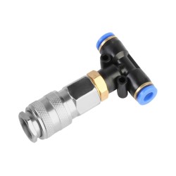 Trójnik-reduktor pneumatyczny 12 mm / 6 mm / 6 mm, 10 atm Trójnik-reduktor pneumatyczny 12 mm / 6 mm / 6 mm, 10 atm