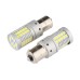 Żarówka VISION P21W BA15s12/24V 50x 3030 SMD LED, nonpolar, CANBUS, biała, 2 szt.