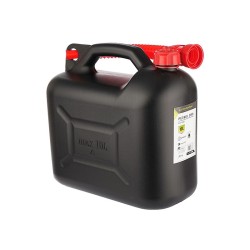Kanister plastikowy na paliwo, 10L, czarny