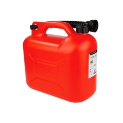 Kanister plastikowy na paliwo, 10L, czerwony