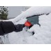 Skrobaczka do szyb z rękawiczką z polarową podszewką
