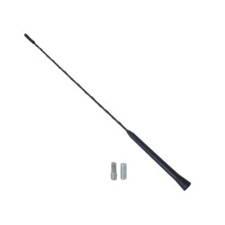 Maszt antenowy 41 cm z 2 adapterami: 5 i 6 mm