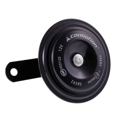 Klakson 12V, 118 dB, średnica 90 mm, homologacja E9