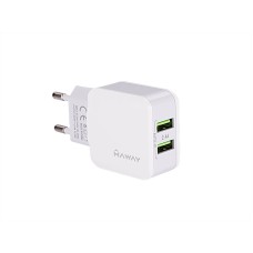 Ładowarka sieciowa 2x USB 2.4A