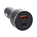 WAYME Ładowarka 12/24V, USB 18W + USB-C PD 100W