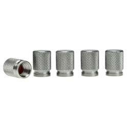 Nakrętki na wentyle, aluminiowe, 5 szt., spiżowy Nakrętki na wentyle, aluminiowe, 5 szt., spiżowy