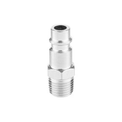 Szybkozłącze kompresora na wąż FI 1/4", wtyk, chrom Szybkozłącze kompresora na wąż FI 1/4", wtyk, chrom