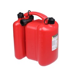 Kanister dwukomorowy na paliwo / olej, 6 + 3L