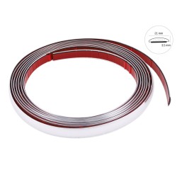 Listwa dekoracyjna, chrom, 21 mm x 5 m (58991)