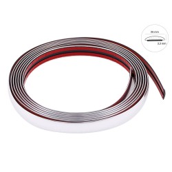 Listwa dekoracyjna, chrom, 26 mm x 5 m (58992)