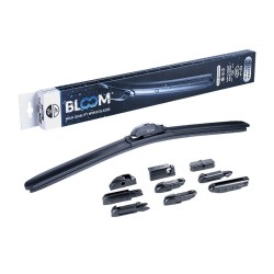 Pióro wycieraczki BLOOM M10 450 mm / 18" bezszkieletowe, 10 adapterów