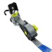 Pas transportowy ze zwijaczem, 25 mm, 680 daN, 4,5 m
