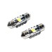 Żarówka VISION Festoon SV8.5 31 mm 12/24V 2x 3570 SMD LED, CANBUS, biała, 2 szt.