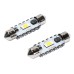 Żarówka VISION Festoon SV8.5 39 mm 12/24V 2x 3570 SMD LED, CANBUS, biała, 2 szt.