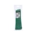 Opaski kablowe nylonowe 300x3,6 mm, zielone, 100 szt.