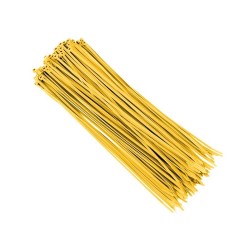 Opaski kablowe nylonowe 300x3,6 mm, żółte, 100 szt.