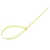 Opaski kablowe nylonowe 300x3,6 mm, zółte, 100 szt.