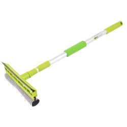 Myjka do szyb 20 cm ze ściągaczką,aluminiowa teleskopowa rączka 55-90 cm