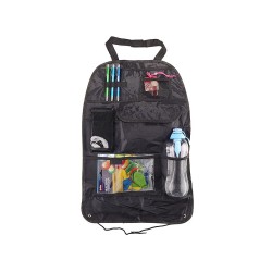 Organizer na tył fotela, 59x38cm, czarny Organizer na tył fotela, 59x38cm, czarny