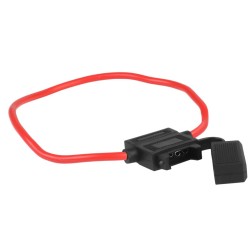 Oprawa bezpiecznika UNI hermetyczna, przewód 30 cm, 1.8 mm kw