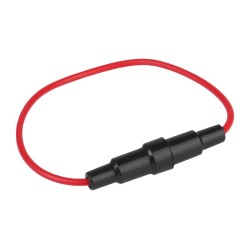 Oprawa bezpiecznika szklanego 20 mm z przewodem