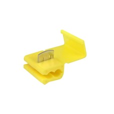 Szybkozłączki elektryczne, żółte, 4-6mm kw, 12-10 AWG, 24A max, 4 szt.