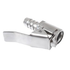 Końcówka zaciskowa do pompowania kół na wąż 8 mm, metalowa