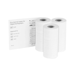 Papier do tachografu cyfrowego, 3 rolki po 8 m
