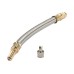 Przedłużka do pompowania koła bliźniaka, 180 mm, metalowy oplot
