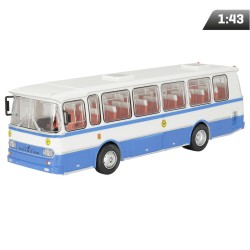 Model 1:43 Autobus AUTOSAN, niebieskobiały