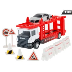 Model 1:64, RMZ City Scania - laweta + akcesoria