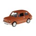 Model 1:43, FIAT 126P PRL, brązowy