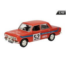 Model 1:43, Fiat 125p Rally, czerwony (A22065C)