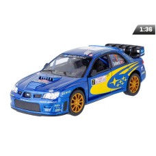 Model 1:36, Kinsmart, Subaru Impreza WRC 2007, niebieski