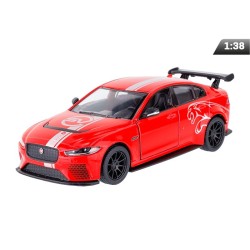 Model 1:38, Kinsmart, JAGUAR XE SV PROJECT 8, czerwony