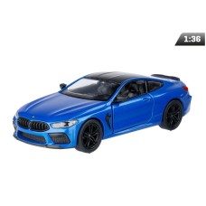 Model 1:38, Kinsmart, BMW M8 Competition Coupe, niebieski