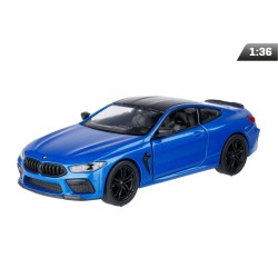 Model 1:38, Kinsmart, BMW M8 Competition Coupe, niebieski