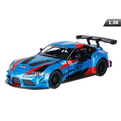 Model 1:36, Kinsmart, Toyota GR Supra Racing Concept, niebieski