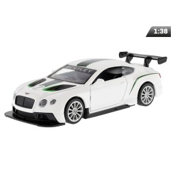 Model 1:43  Bentley Continental GT3, biały