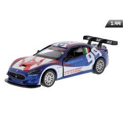 Model 1:43 Maserati GranTurismo MC GT4, niebiesko-biały