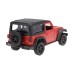 Model 1:35 RMZ Jeep Wrangler Rubicon 2021 Hard Top, czerwony