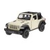 Model 1:35 RMZ Jeep Wrangler Rubicon 2021 Convertible, kremowy