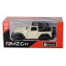 Model 1:35 RMZ Jeep Wrangler Rubicon 2021 Convertible, kremowy