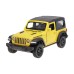 Model 1:35 RMZ Jeep Wrangler Rubicon 2021 - Soft Top, żółty