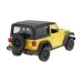 Model 1:35 RMZ Jeep Wrangler Rubicon 2021 - Soft Top, żółty