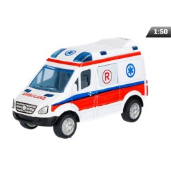 Model 1:50, Mercedes-Benz Sprinter Mini, POGOTOWIE, biały